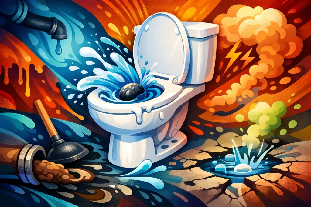 7 Toilet Flush Problems and What Causes Them