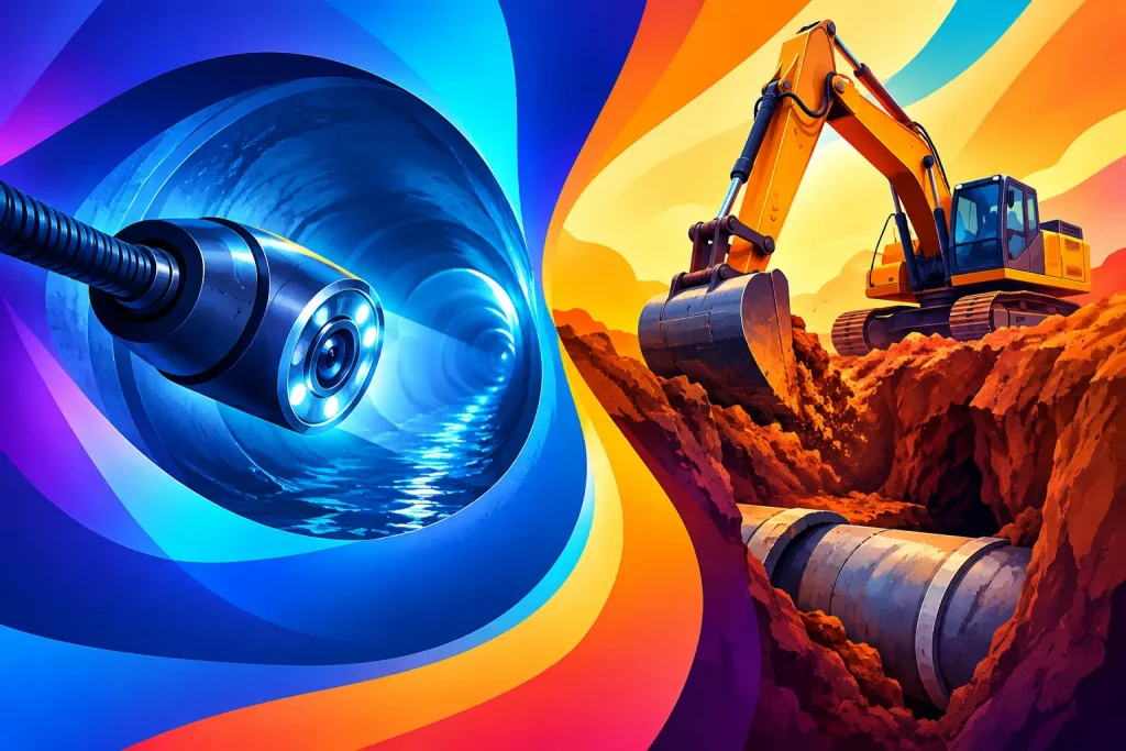 CCTV Survey vs Excavation: Which Comes First?
