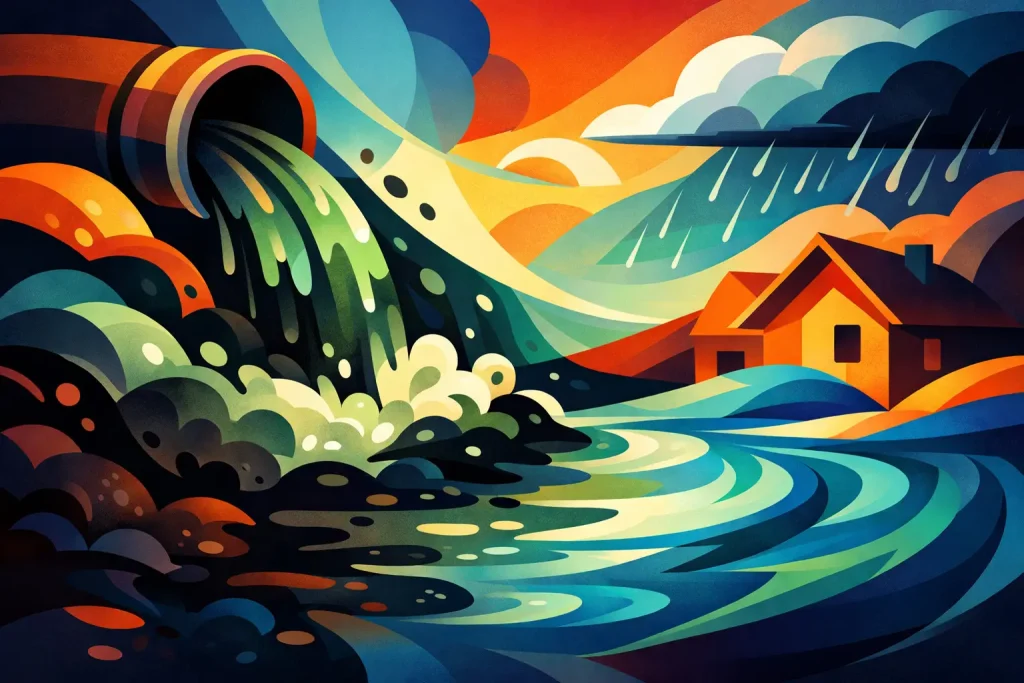 Wastewater Overflow: What to Do at Home First