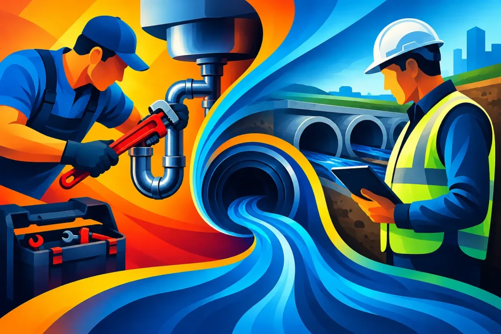 Plumbers Versus Drainage Engineers: Who to Call?
